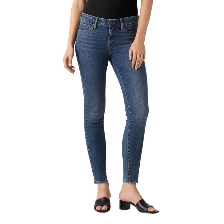 Levis - Mid-rise slim jeans