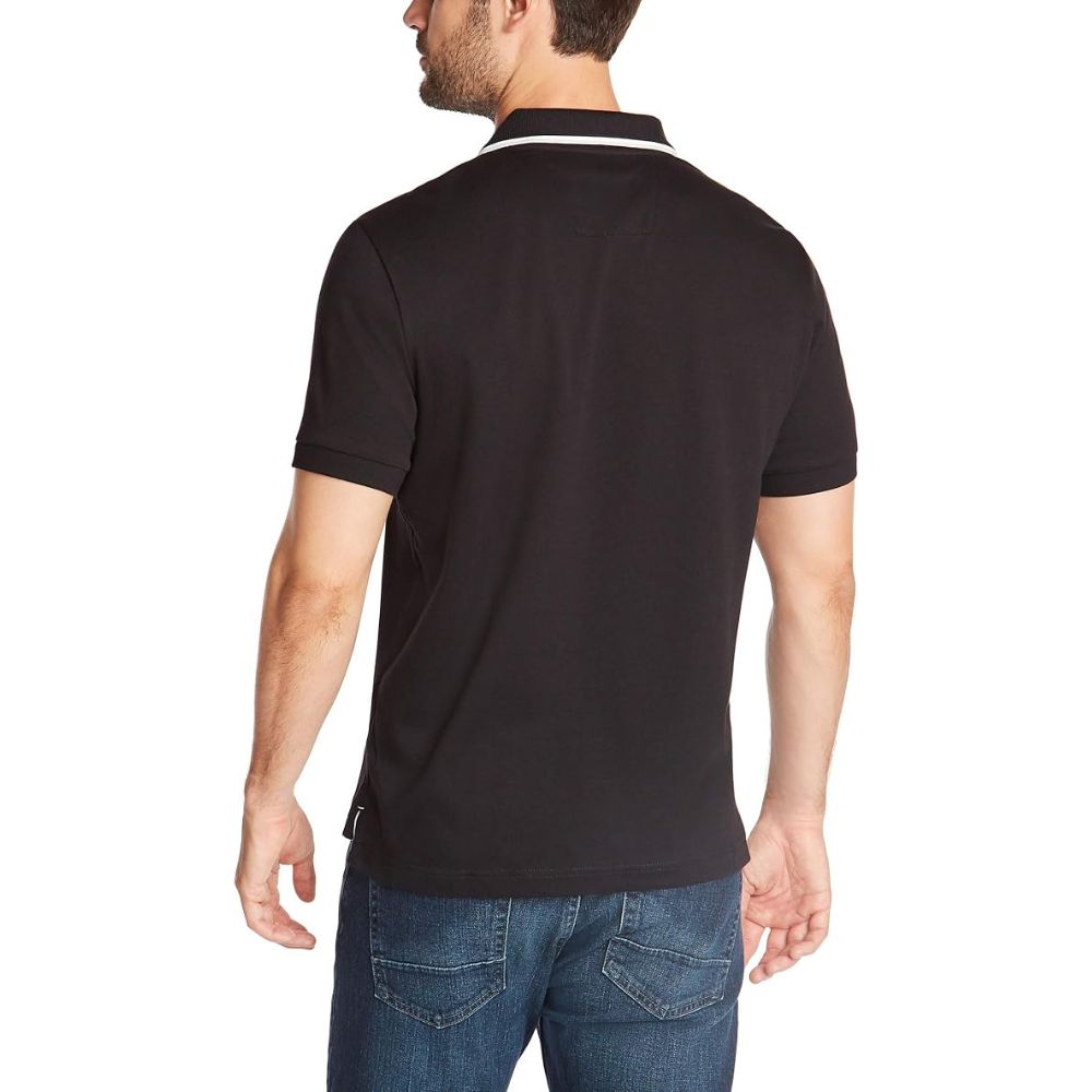 Nautica - Polo en coton doux à manches courtes