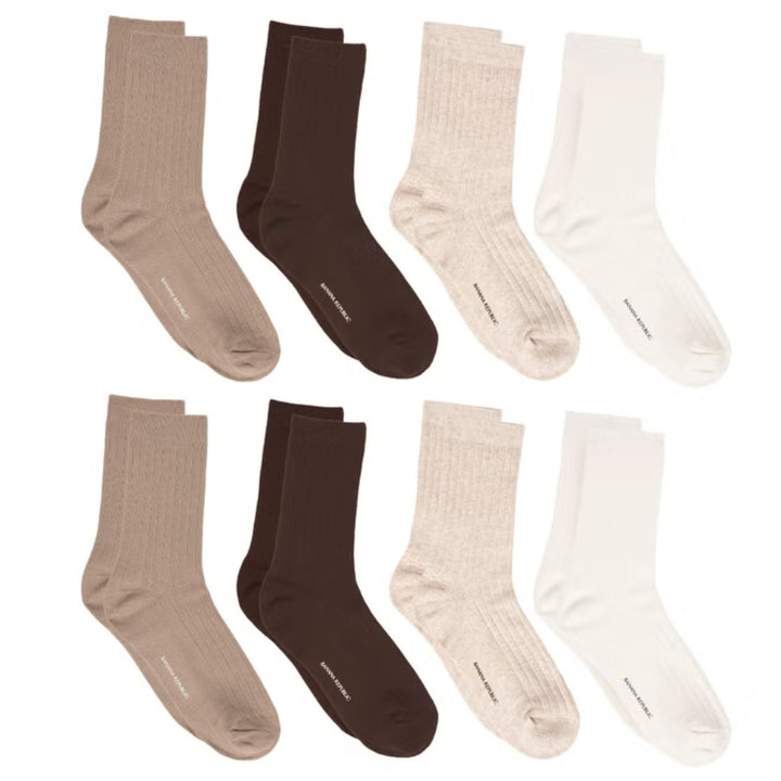 Banana Republic - Classic mid-calf socks, 8 pairs