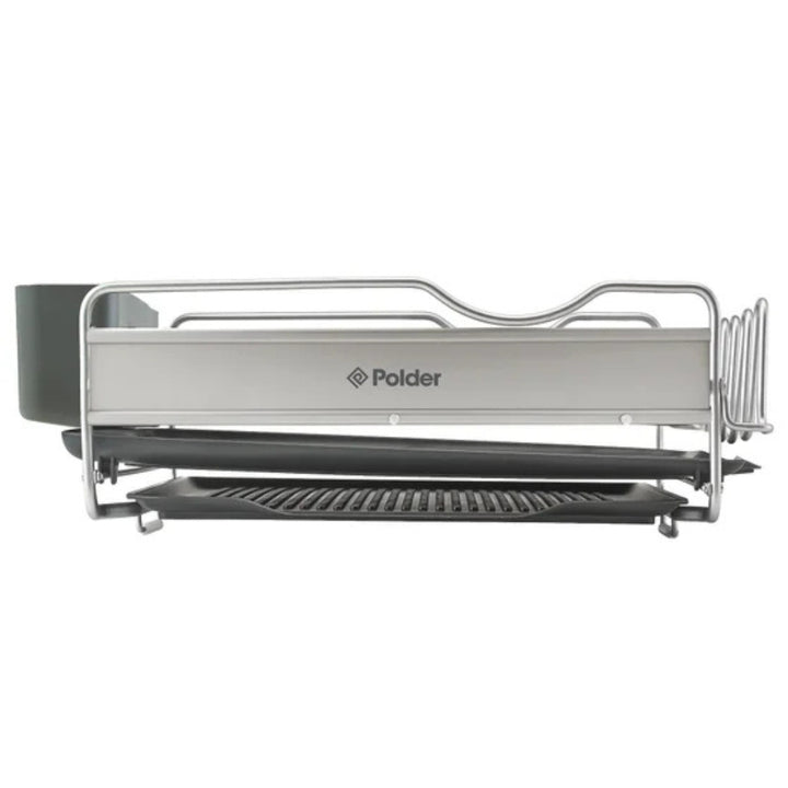 Polder - Égouttoir à vaisselle en aluminium, 4 pièces
