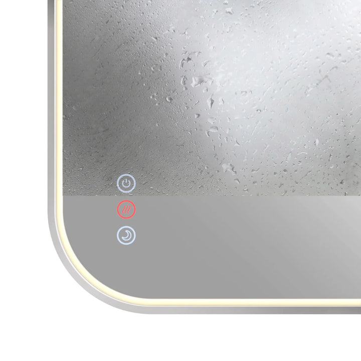 Artika - Miroir mural rectangulaire à DEL Royce