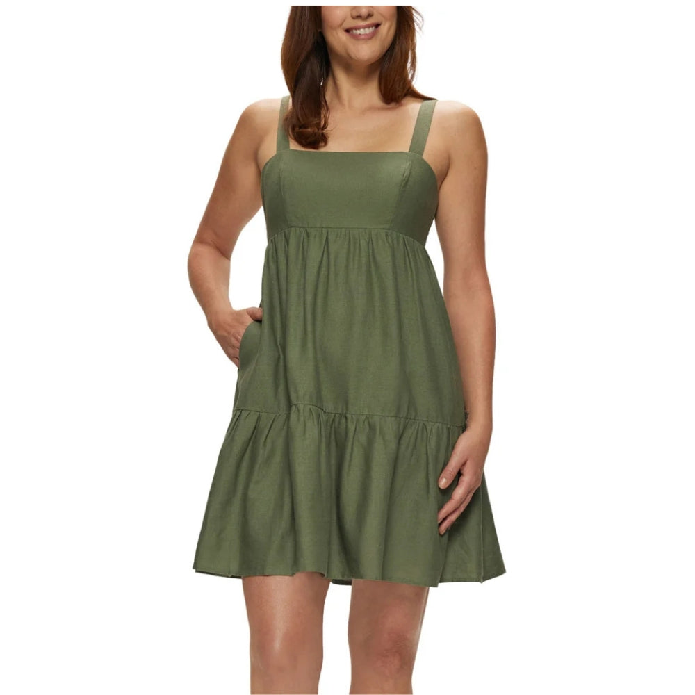 Dalia - Short linen dress