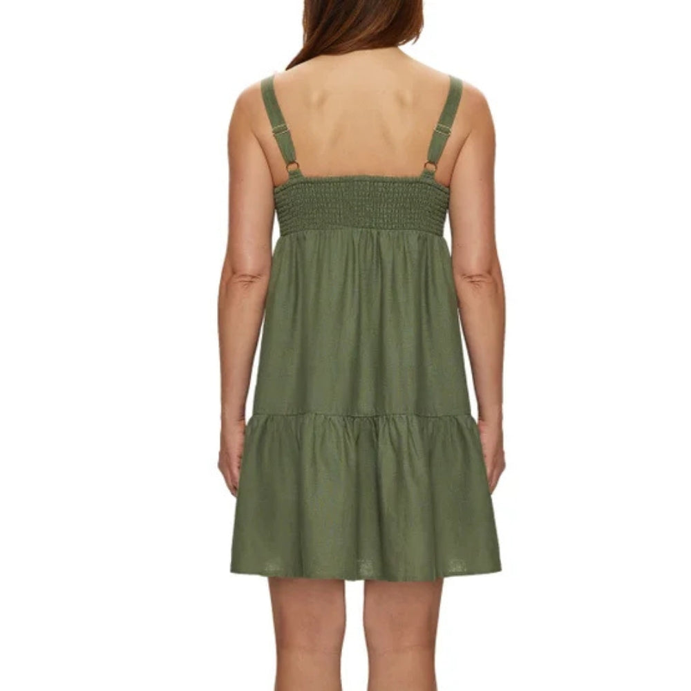 Dalia - Short linen dress