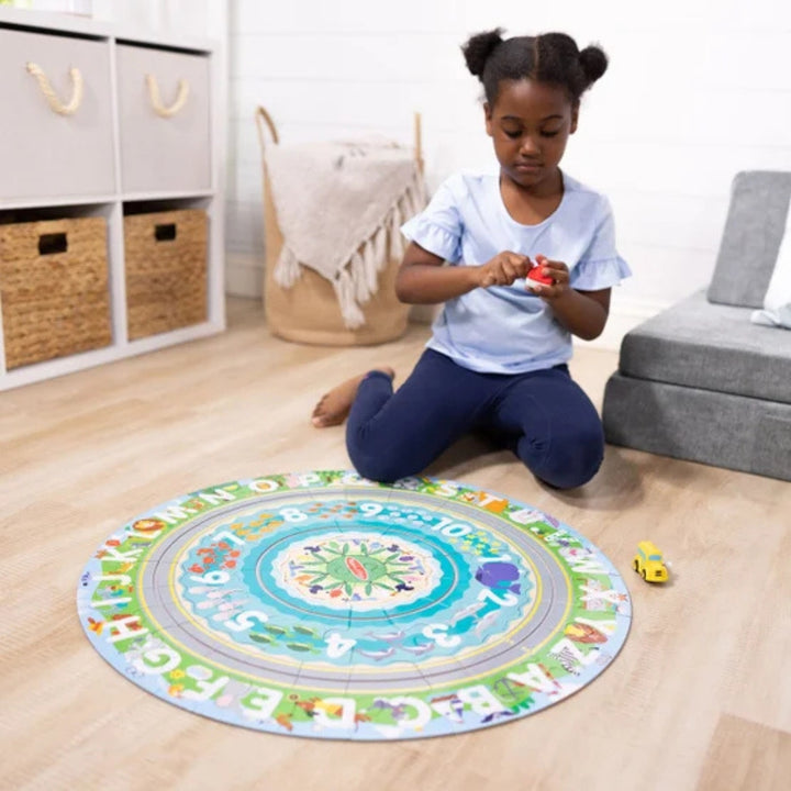 Melissa & Doug - Floor Puzzle, Race Track