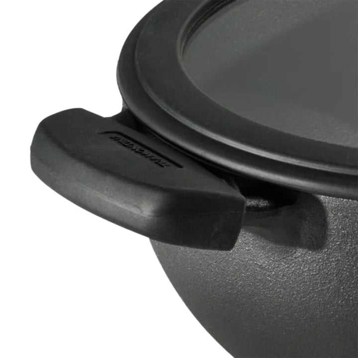 Tramontina - Deep Kadai & Cast Iron Tawa Plate, 3 Pieces