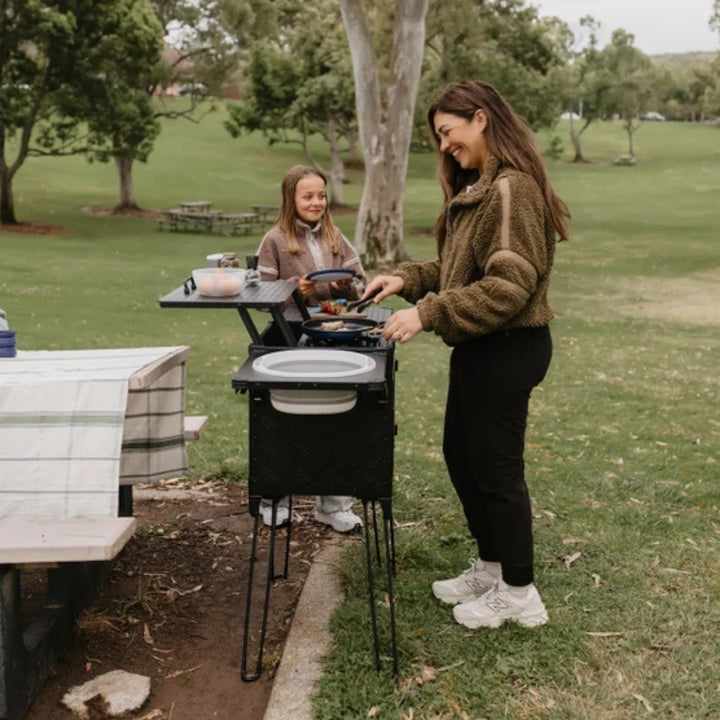 Wildland - Cuisine de camping avec réchaud