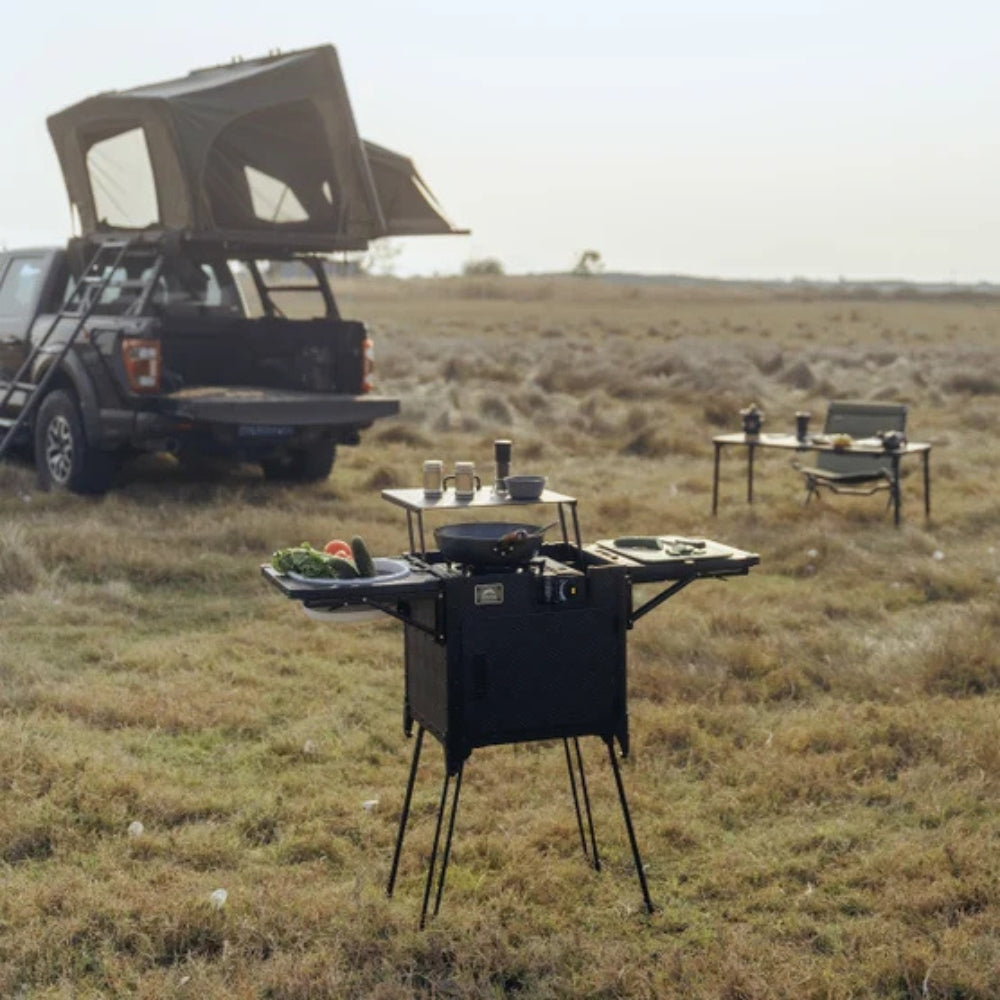 Wildland - Cuisine de camping avec réchaud