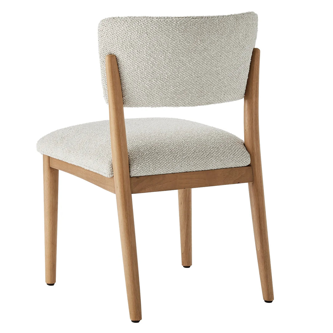 Aiden & Ivy - Chaises de salle à manger en tissu Tate, paquet de 2