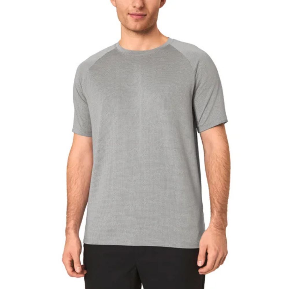 Mondetta - T-shirt raglan jacquard actif, paquet de 2