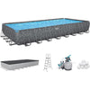 Bestway - Piscine hors sol avec pompe à filtre à sable APX 365, 31 x 16 pi