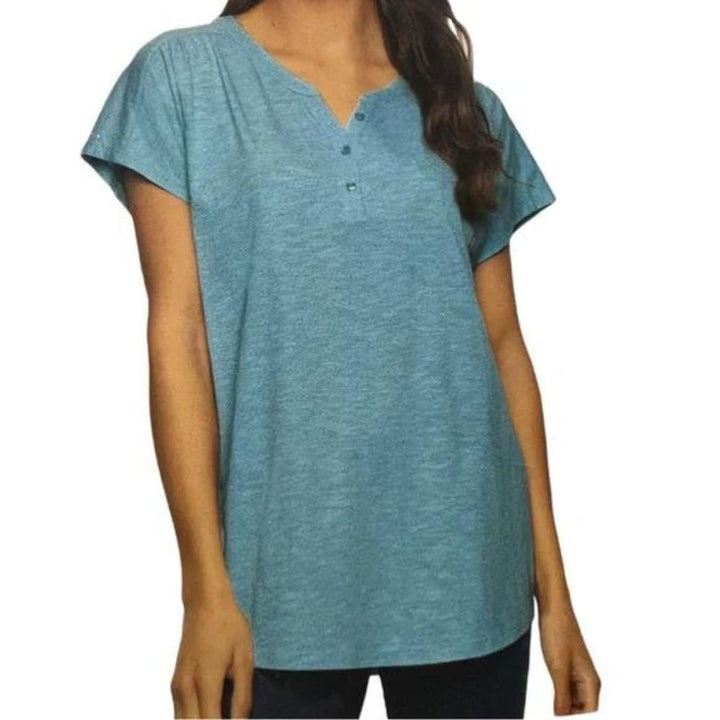 Black Bow Henley T-Shirt