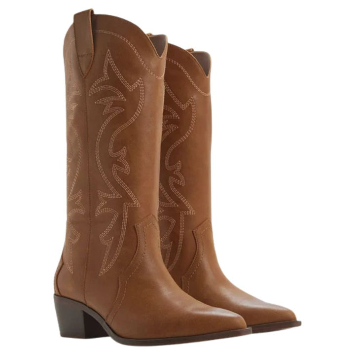 ALDO - Bottes Western en cuir