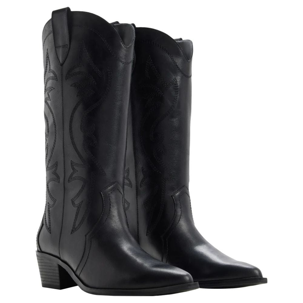 ALDO - Bottes Western en cuir