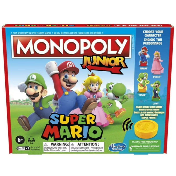 Hasbro - Monopoly Junior édition Super Mario