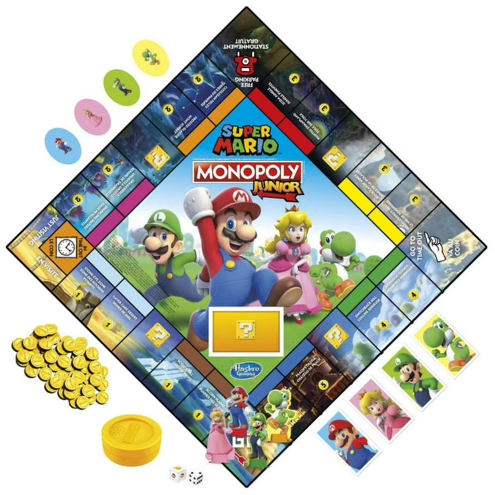 Hasbro - Monopoly Junior édition Super Mario