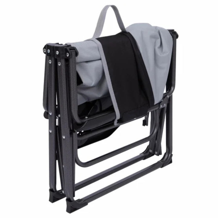 KingCamp - Chaise de réalisateur à pliage rapide avec siège surdimensionné