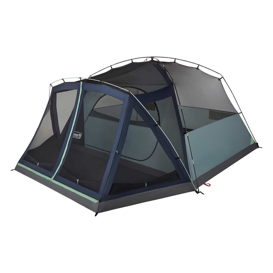 Coleman Skydome 8-Person Camping Tent with Screen Room