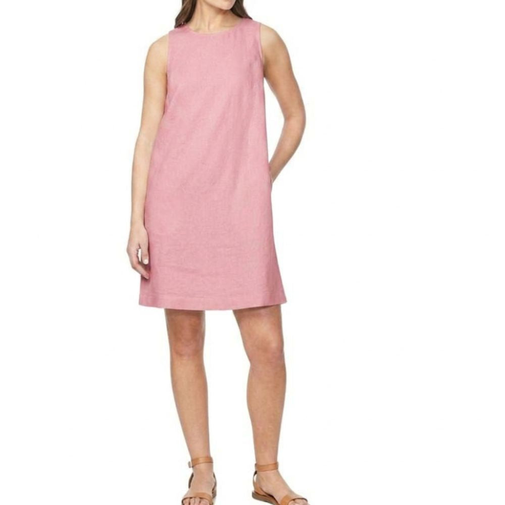 Hudson Los Angeles - Straight dress in soft denim knit