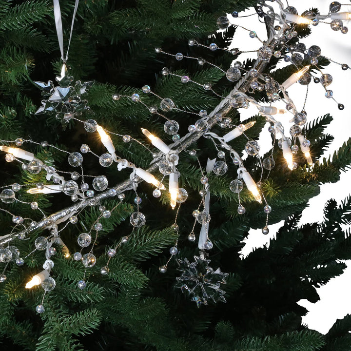 Holiday Gem Garland with 100 LED Lights