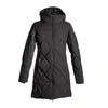 Avalanche - Long quilted coat with hood