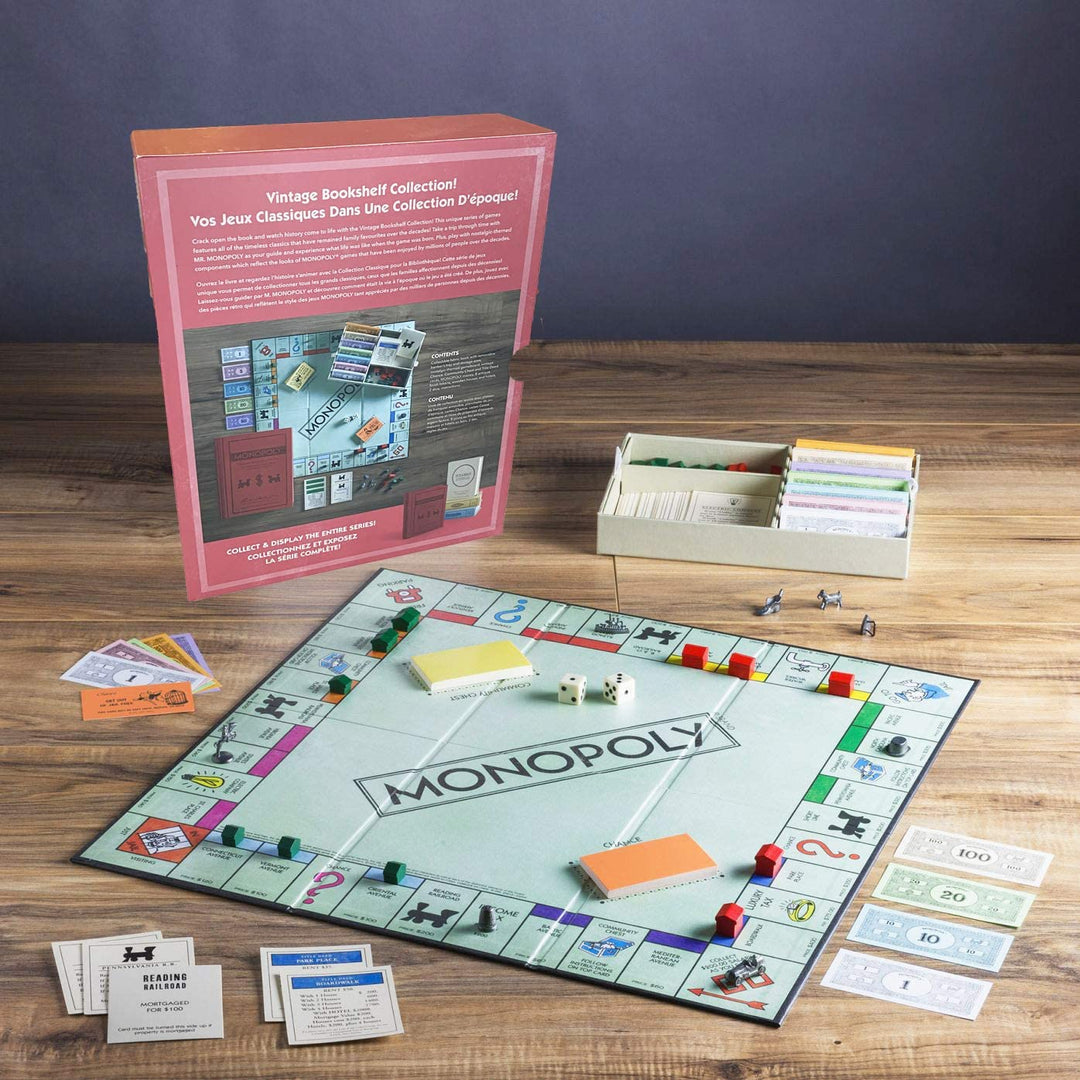 WS Game Company - Monopoly Classic Library Edition