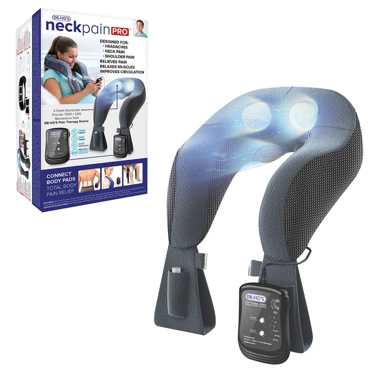 DR-HO’S - Neck Pain Pro avec trousse de coussinets gélifiés et ceinture lombaire