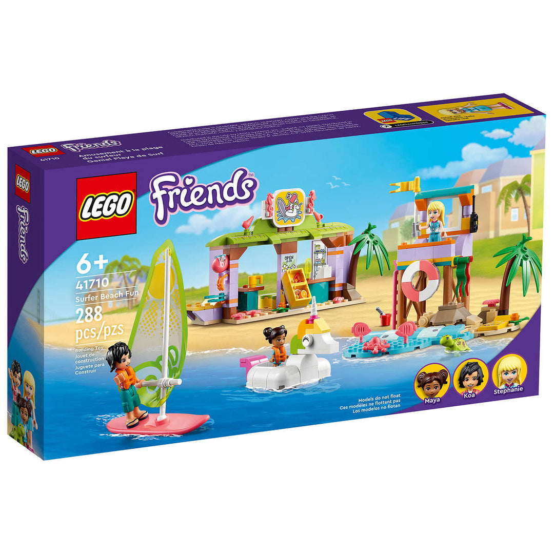 LEGO Friends - Amusement à la plage du surfeur - 41710