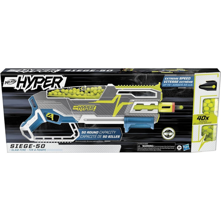 Hasbro -  Blaster à pompe - Nerf Hyper Siege-50