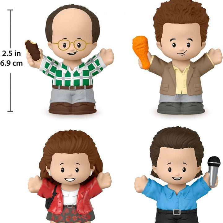 Mattel - 4 figurines Little People collector Seinfeld - Fisher-Price