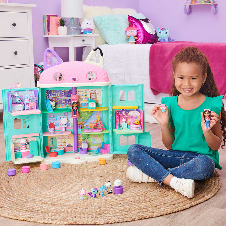 Spin Master - Gabby's Purrfect Dollhouse, 3-piece set