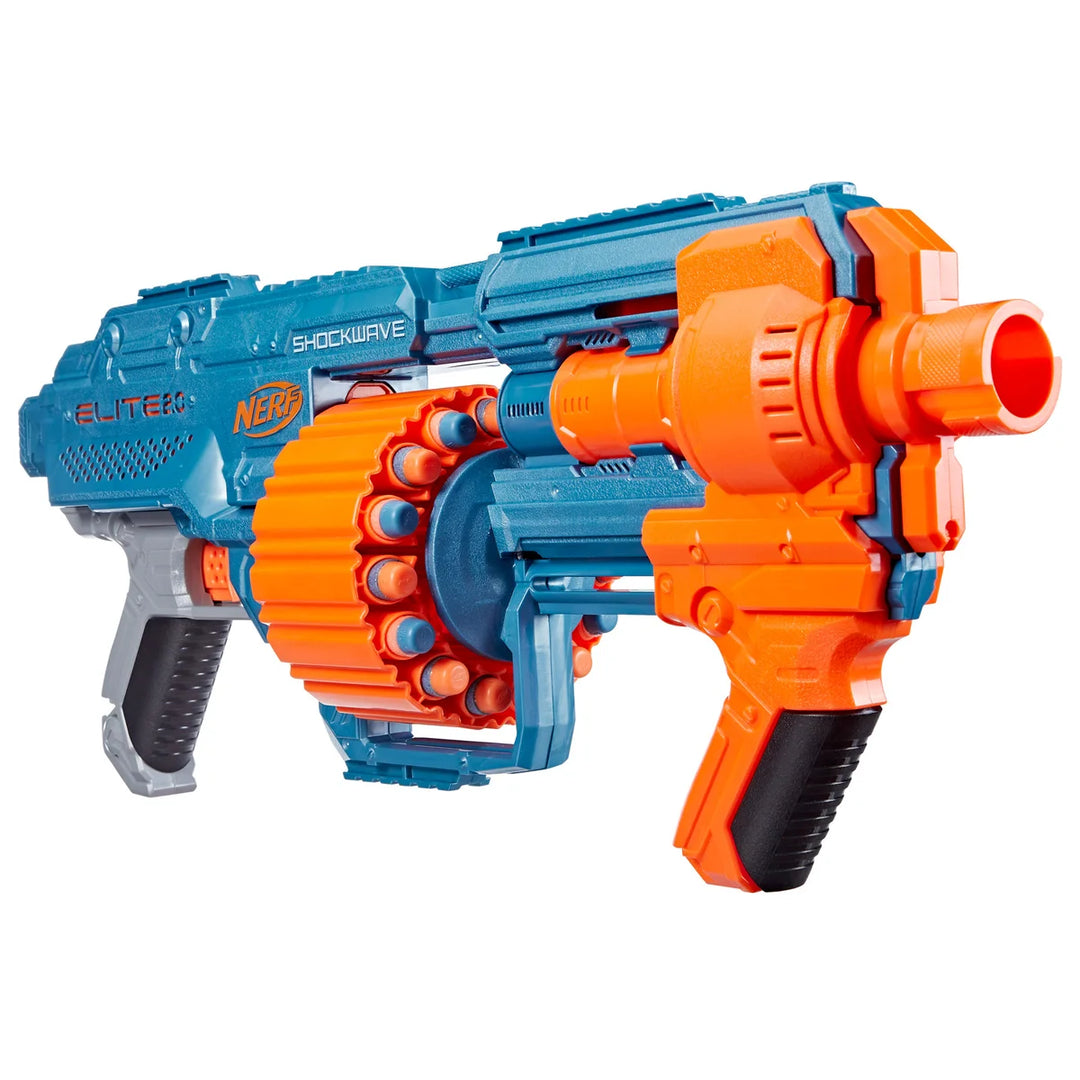 Lança Dardo Nerf Elite Shockwave Rd 15 - Hasbro E9531 Lança Dardo Nerf Elite Shockwave Rd 15 - Hasbro E9531