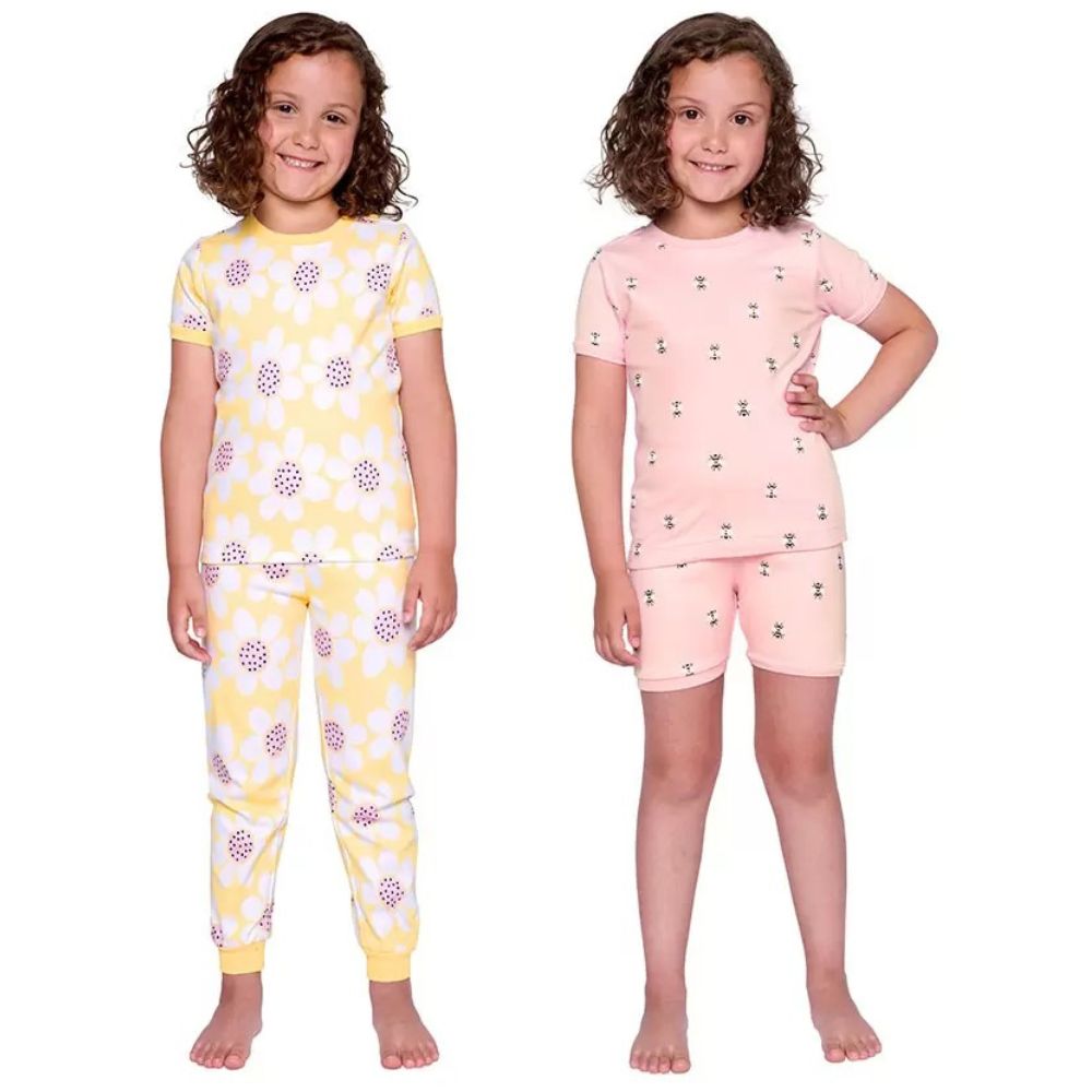 Pekkle - Ensemble de pyjama 4 pièces