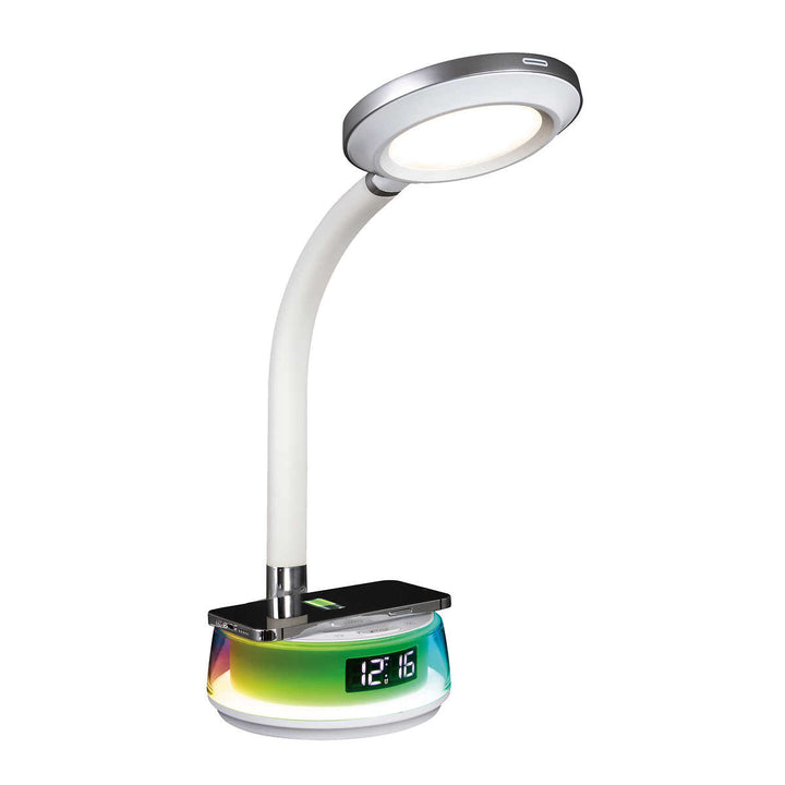 Ottlite - Lampe à DEL chargement sans fil et changement de couleur arc-en-ciel