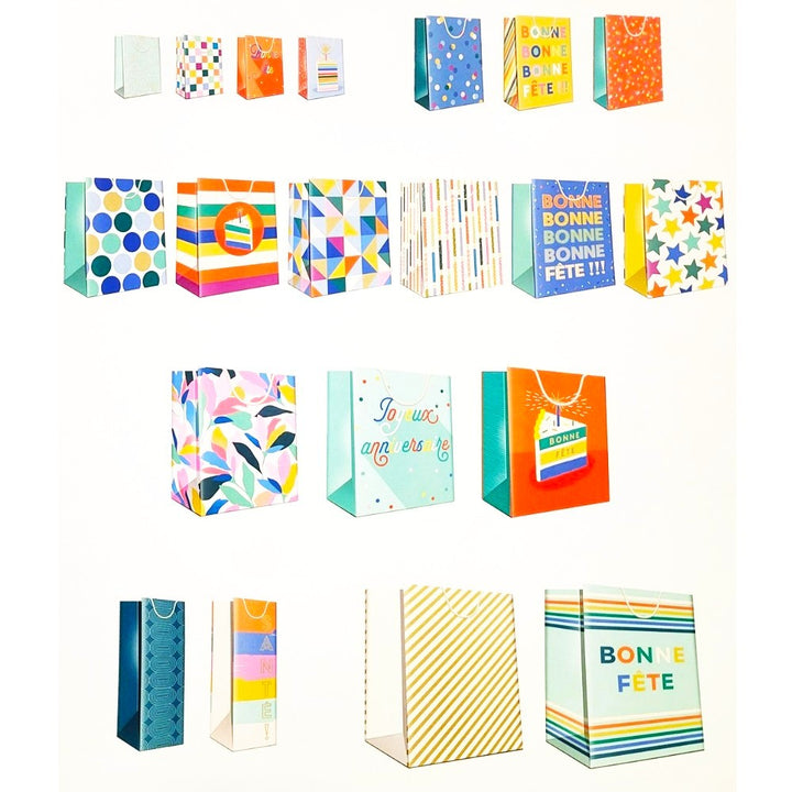 Hallmark Holiday Recyclable Gift Bags - 20-Pack