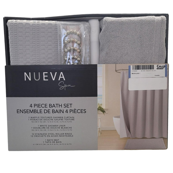 Nueva Spa - Ensemble de chambre de bain, 4 pièces