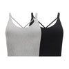 Lemon - Ribbed Yoga Bra, pack of 2