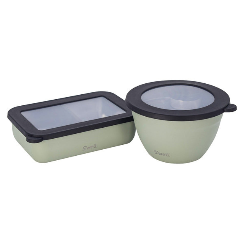 S'well - Bento Box Set 1.7 L (60 oz) and Salad Bowl 1.9 L (64 oz)
