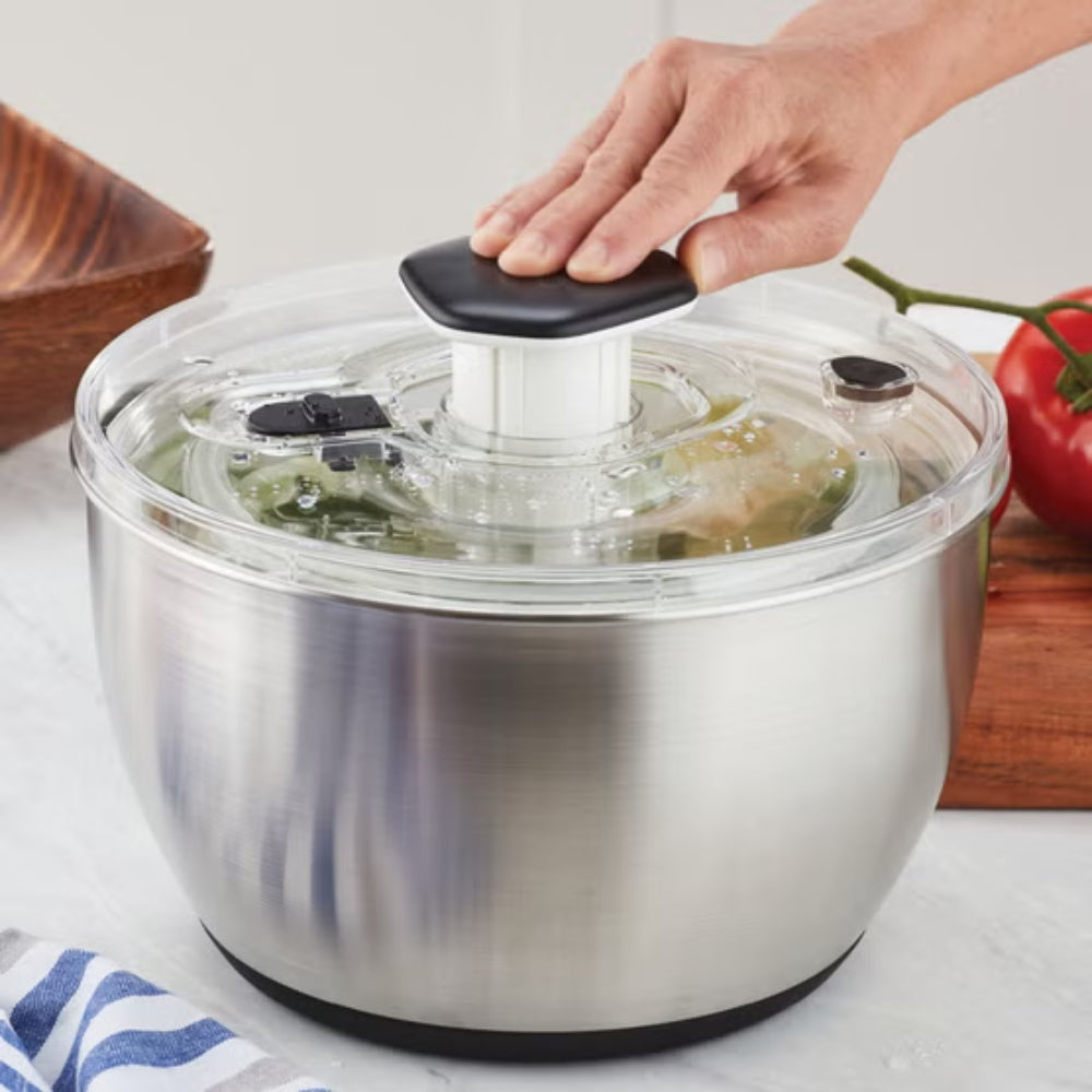 MIU - Stainless steel salad spinner
