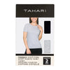 Tahari – Ribbed Cotton T-Shirt, Pack of 2