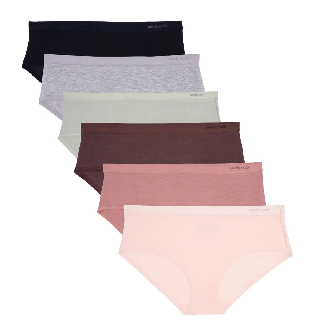 Nearly Nude - Culotte taille basse, paquet de 6