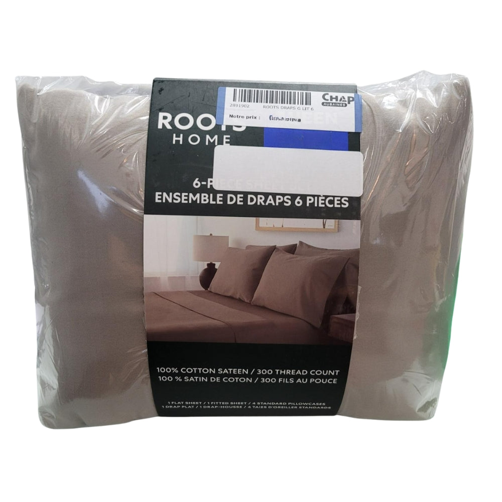 Roots - Ensemble de draps, 6 pièces