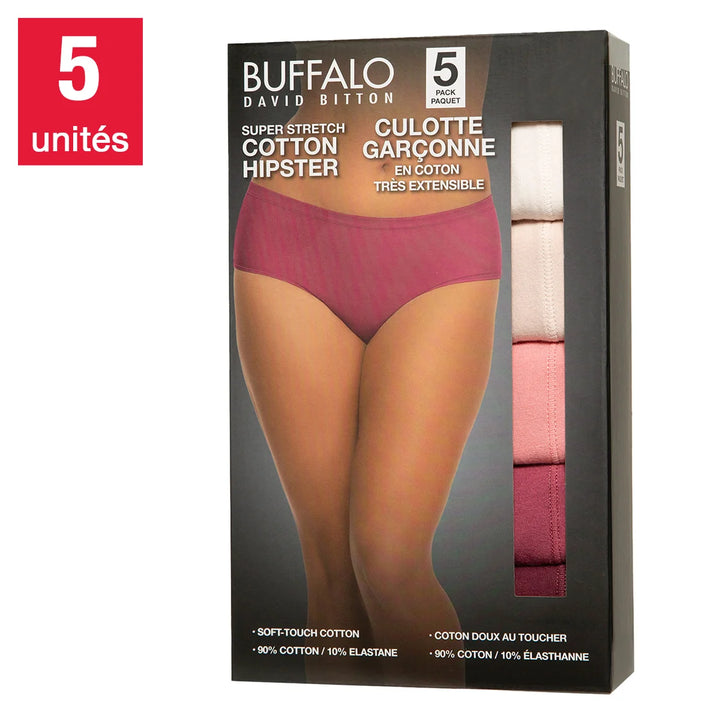 Buffalo - Culottes garçonne, paquet de 5