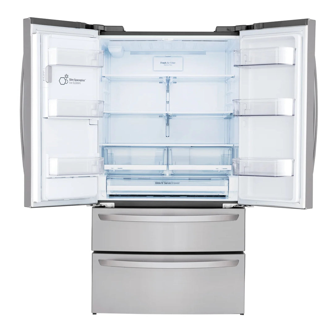 LG - Réfrigérateur à portes françaises de 36 po et 28 pi³