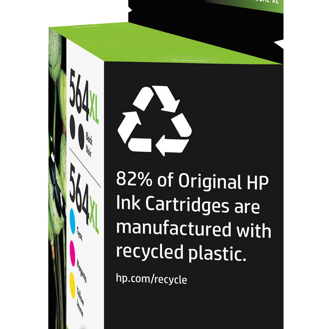 HP - Ensemble de cartouches d’encre tricolore (D8J63BN) HP 564XL