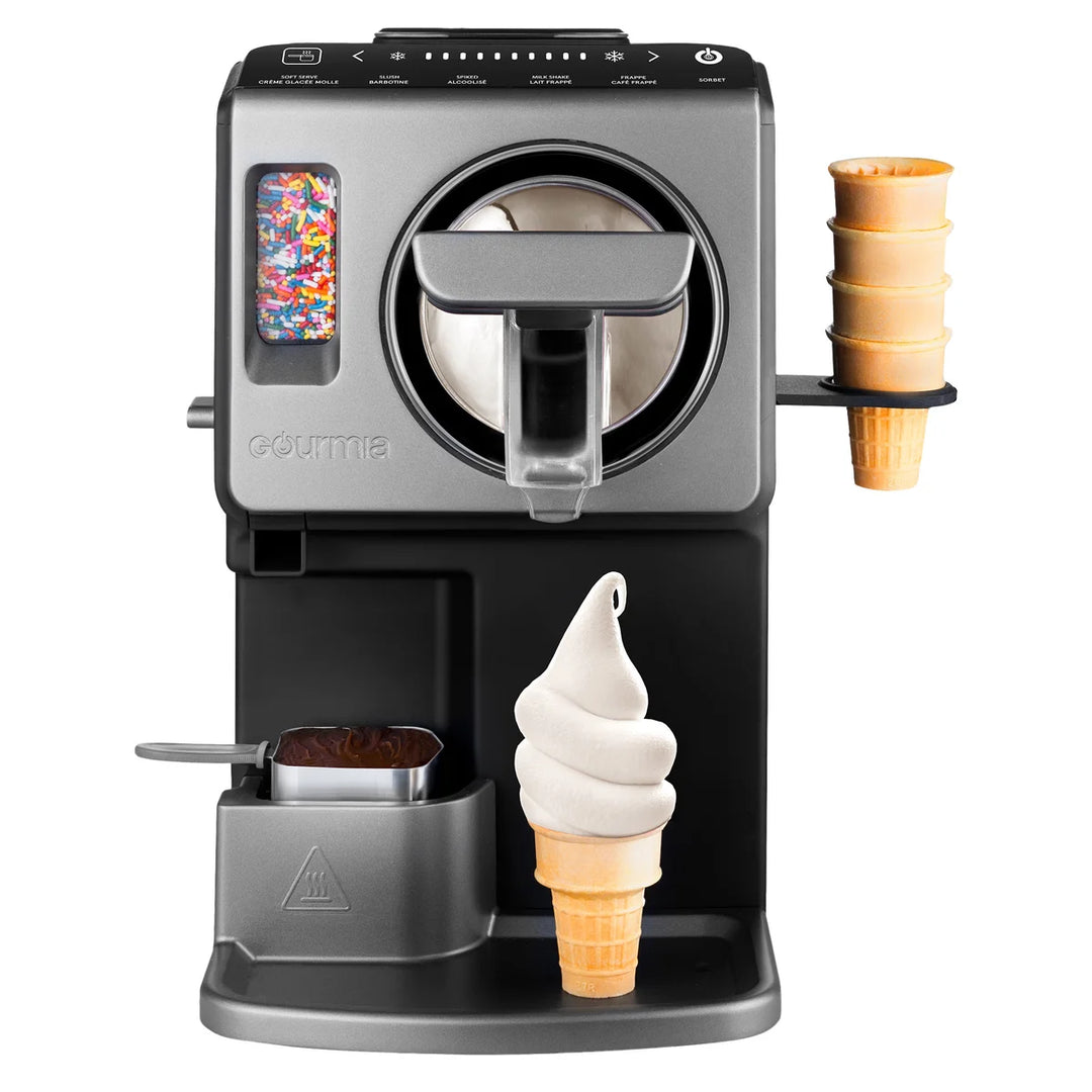 Gourmia Automatic Soft Serve Ice Cream & Frozen Drink Maker – CHAP Aubaines