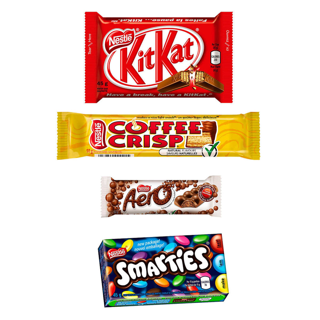 Nestlé - Assorted Bars, pack of 18