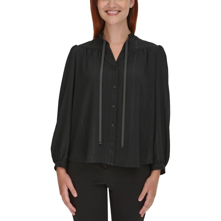 DKNY Lurex Blouse
