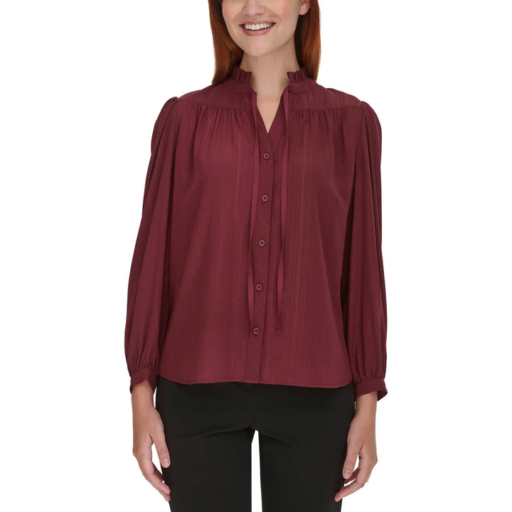DKNY Lurex Blouse