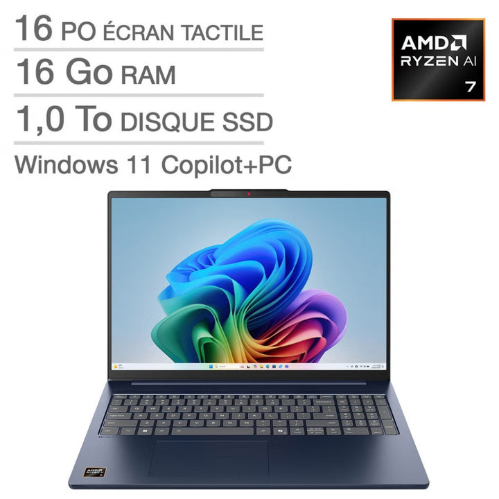 Lenovo IdeaPad Slim 5 - Ordinateur portable écran tactile de 16,0 po
