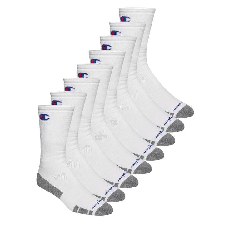 Champion - Chaussettes mi-mollet, 8-paires